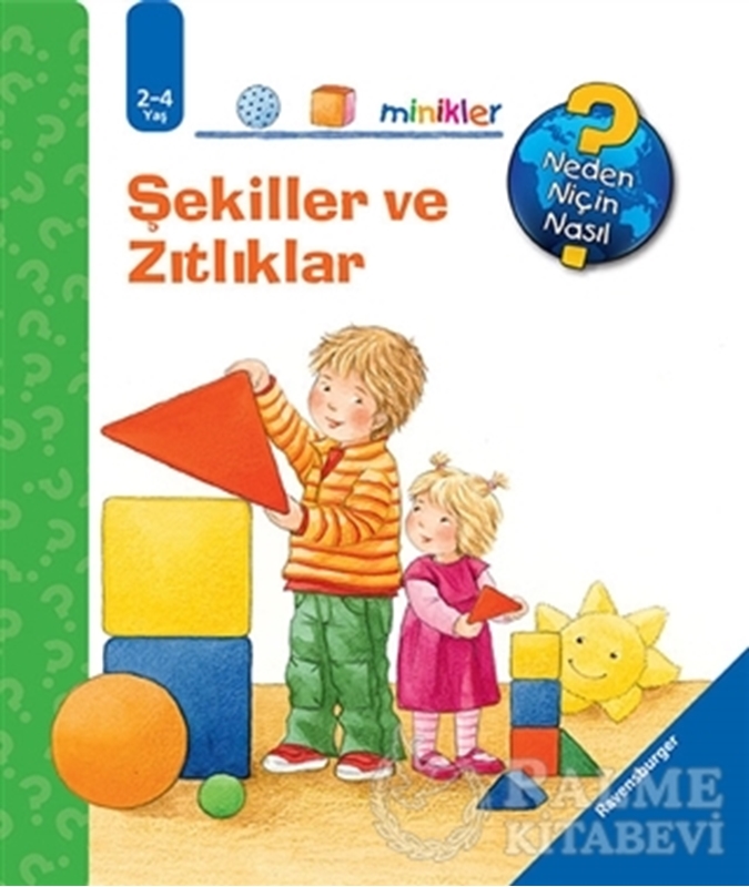 resm Ravensburger Minikler - Şekiller ve Zıtlıklar