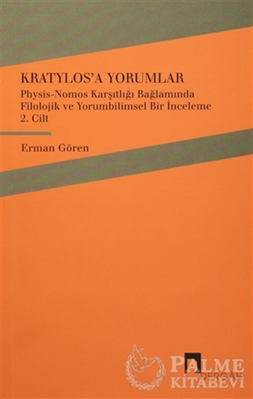 resm Kratylos'a Yorumlar 2. Cilt