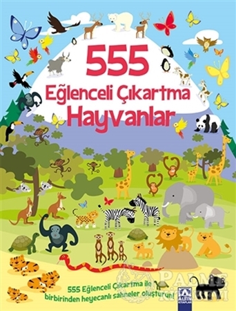 Resim 555 Eğlenceli Çıkartma - Hayvanlar