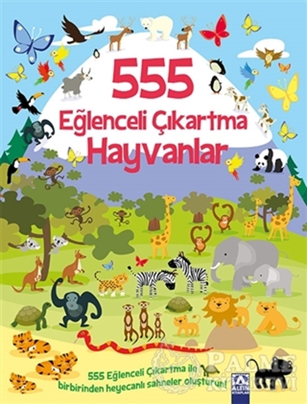 resm 555 Eğlenceli Çıkartma - Hayvanlar