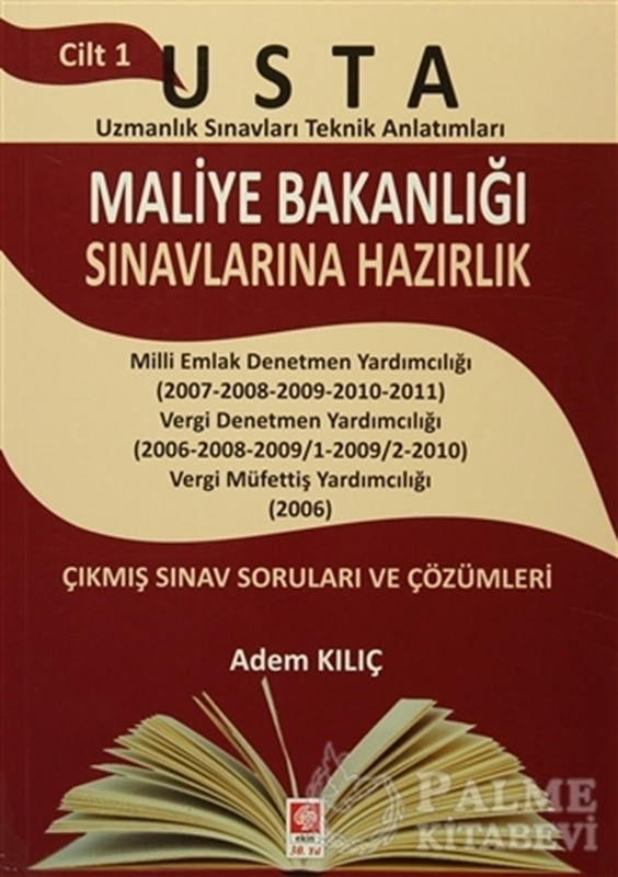 resm Maliye Bakanlığı Sınavlarına Hazırlık 3 Cilt Takım