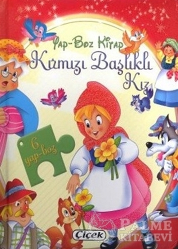 resm Yap-Boz Kitap Kırmızı Başlıklı Kız
