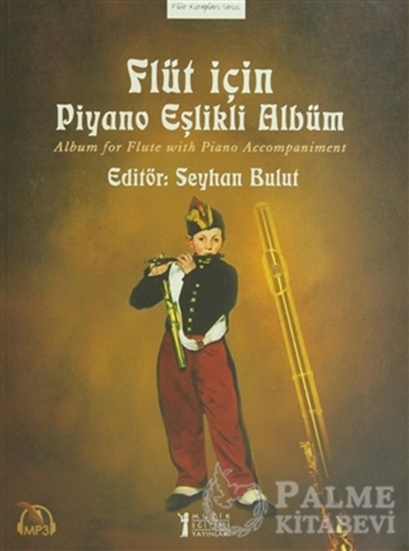 resm Flüt İçin Piyano Eşlikli Albüm - Album For Flute With Piano Accompaniment