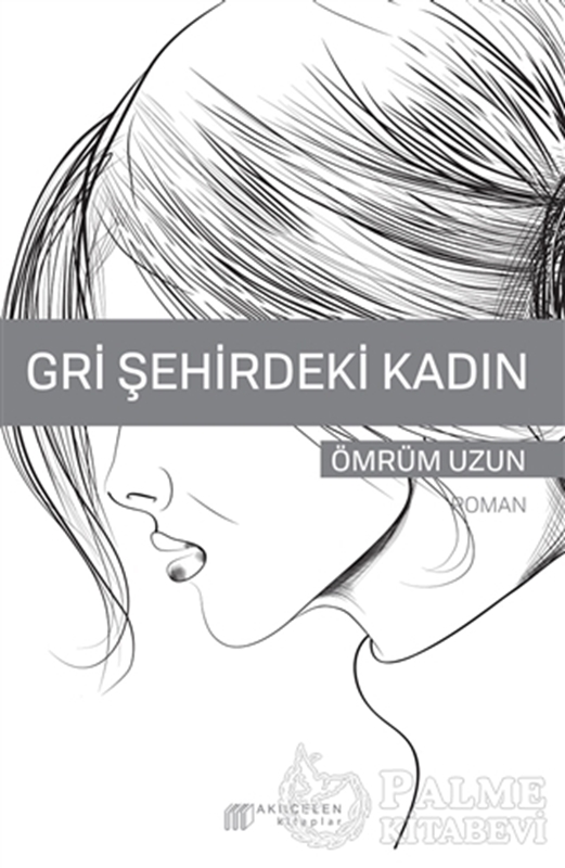 resm Gri Şehirdeki Kadın