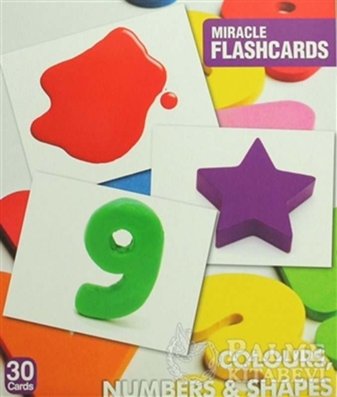 resm Miracle Flashcards - Colours, Numbers &Shapes