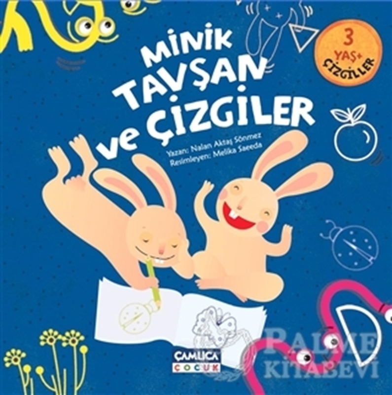 resm Minik Tavşan ve Çizgiler