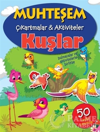 Resim Muhteşem Çıkartmalar - Aktiviteler Kuşlar