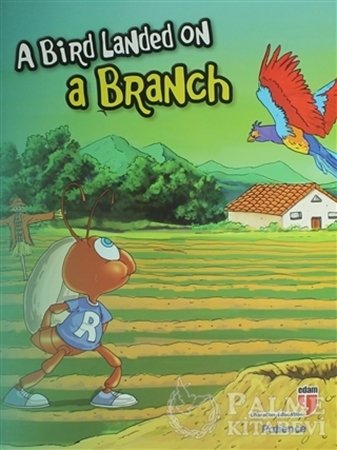 Resim A Bird Landed on a Branch - Patience