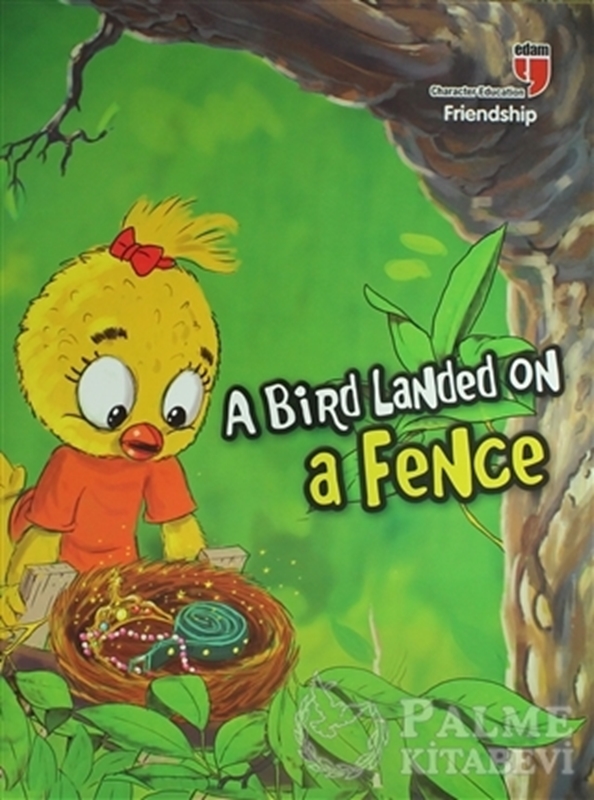 resm A Bird Landed on a Fence - Freindship