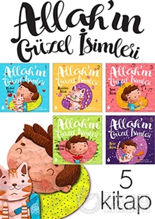 Resim Allah'ın Güzel İsimleri Seti (5 Kitap)