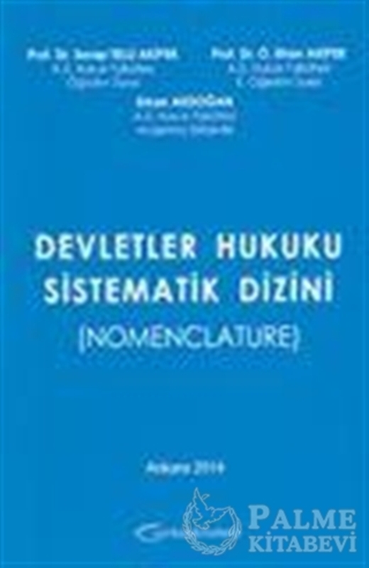 resm Devletler Hukuku Sistematik Dizini