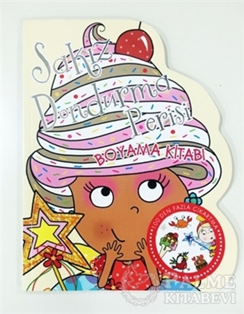 Resim Sakız Dondurma Perisi Boyama Kitabı