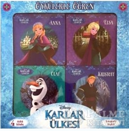 Resim Disney Karlar Ülkes - Öykülerle Öğren (4 Kitap)