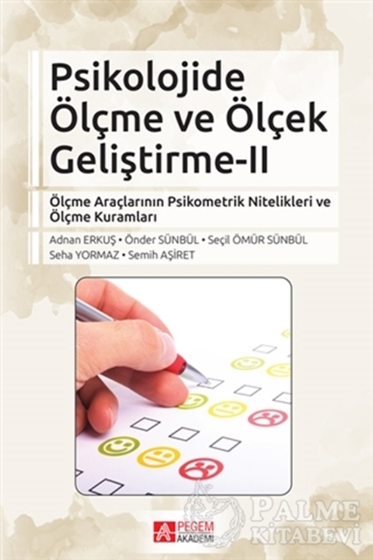resm Psikolojide Ölçme ve Ölçek Geliştirme - 2
