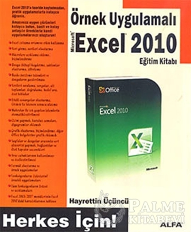resm Örnek Uygulamalı Excel 2010