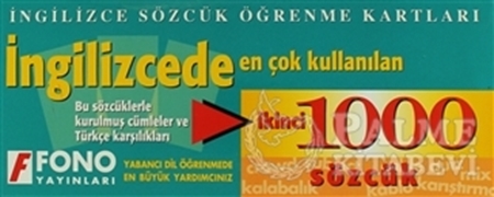 Resim İngilizcede İkinci 1000 Sözcük Kartları