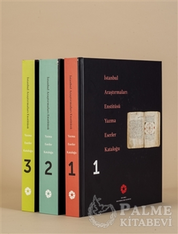 resm İstanbul Araştırmaları Enstitüsü Yazma Eserler Kataloğu (3 Cilt Takım)