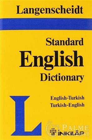 Resim Langenscheid Standard English Dictionary English-Turkish Turkish-English