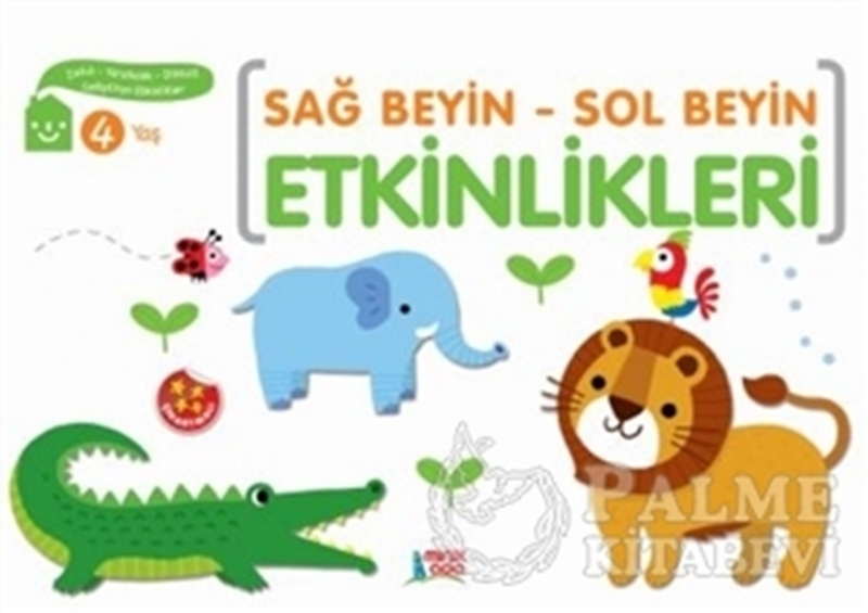 resm Sağ Beyin - Sol Beyin Etkinlikleri (4 Yaş)