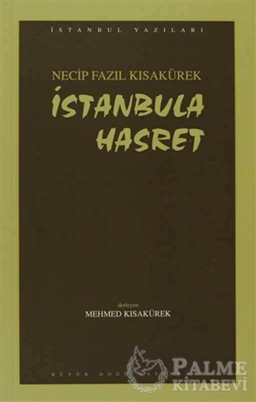 resm İstanbula Hasret : 101 - Necip Fazıl Bütün Eserleri