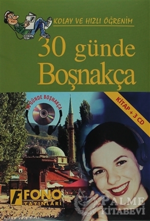 Resim 30 Günde Boşnakça (kitap + 3 CD)