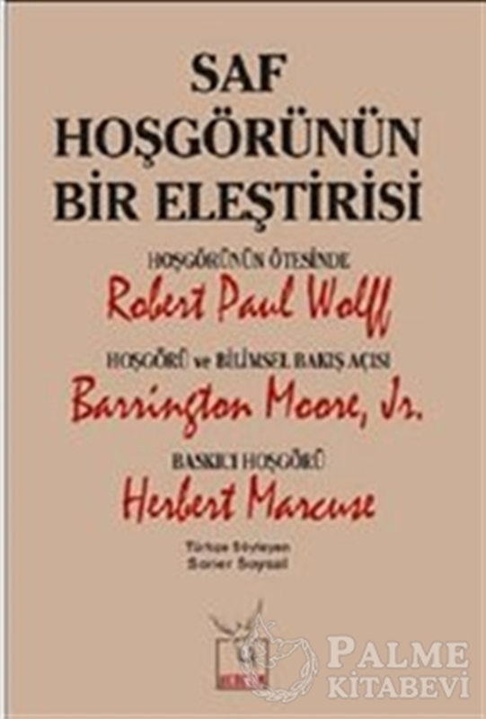 resm Saf Hoşgörünün Bir Eleştirisi