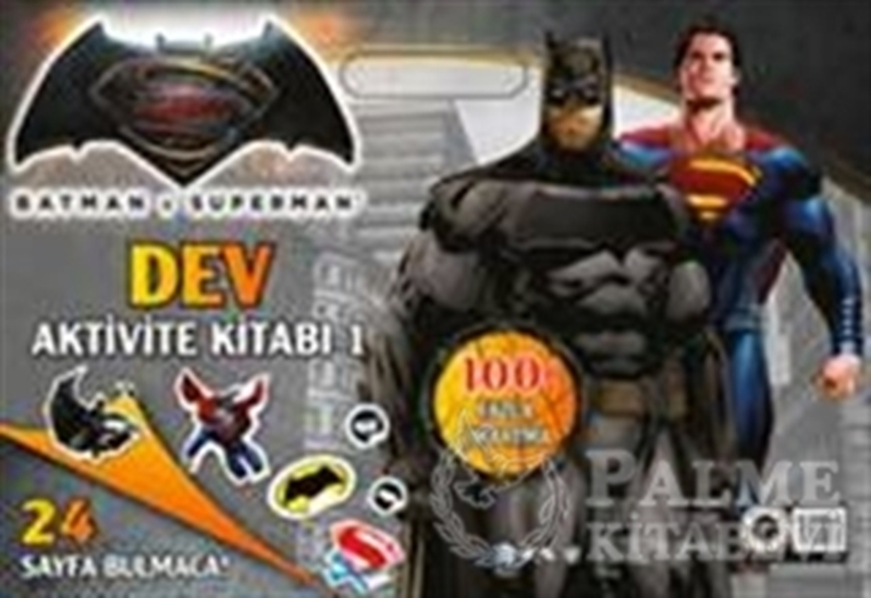 resm Batman ve Superman Dev Aktivite Kitabı 1