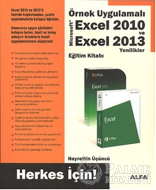 resm Örnek Uygulamalı Excel 2010 ve Excel 2013