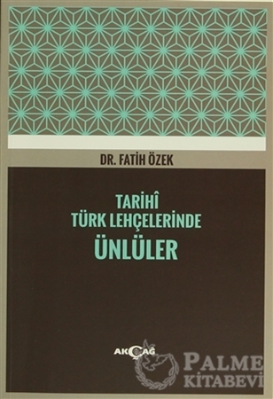 Resim Tarihi Türk Lehçelerinde Ünlüler