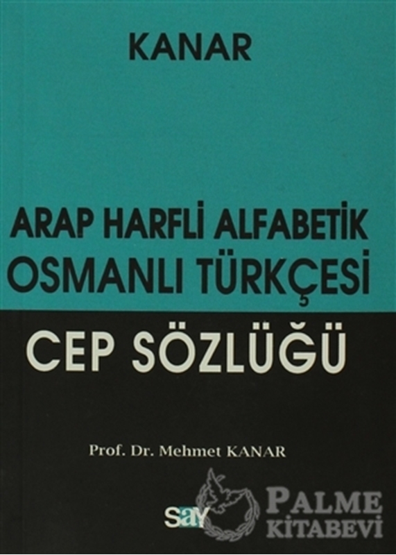 resm Arap Harfli Alfabetik Osmanlı Türkçesi Cep Sözlüğü