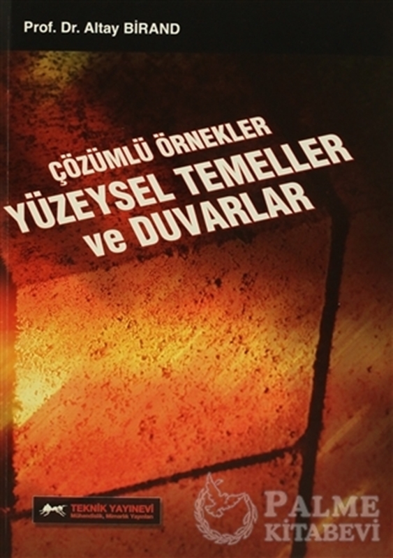 resm Çözümlü Örnekler Yüzeysel Temeller ve Duvarlar