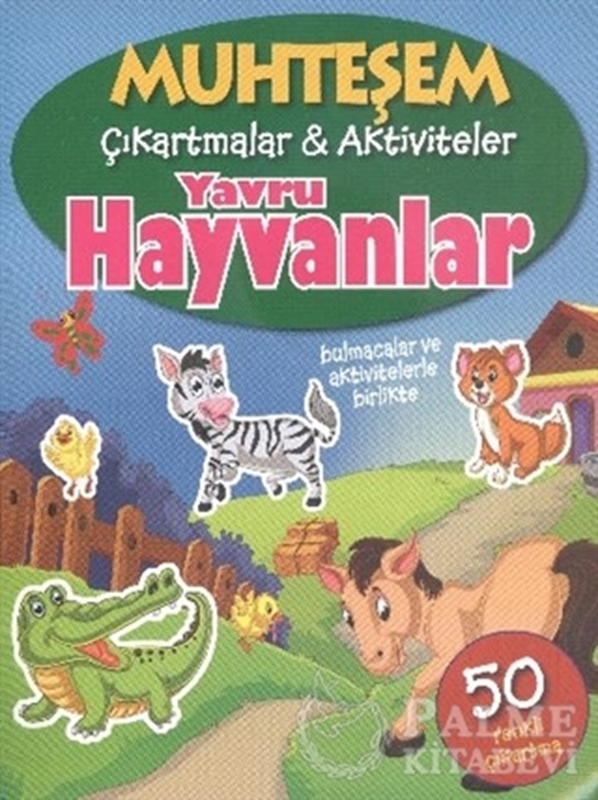 resm Muhteşem Çıkartmalar ve Aktiviteler : Yavru Hayvanlar