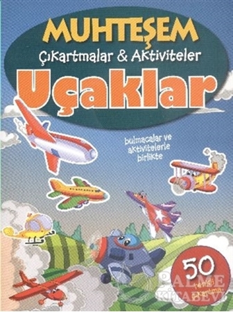 Resim Muhteşem Çıkartmalar ve Aktiviteler : Uçaklar