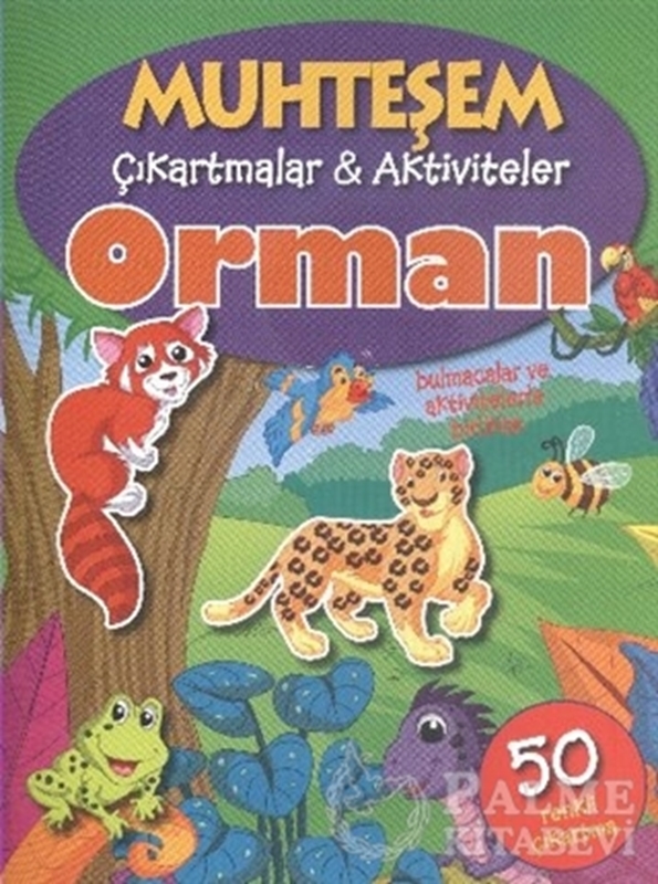 resm Muhteşem Çıkartmalar ve Aktiviteler : Orman