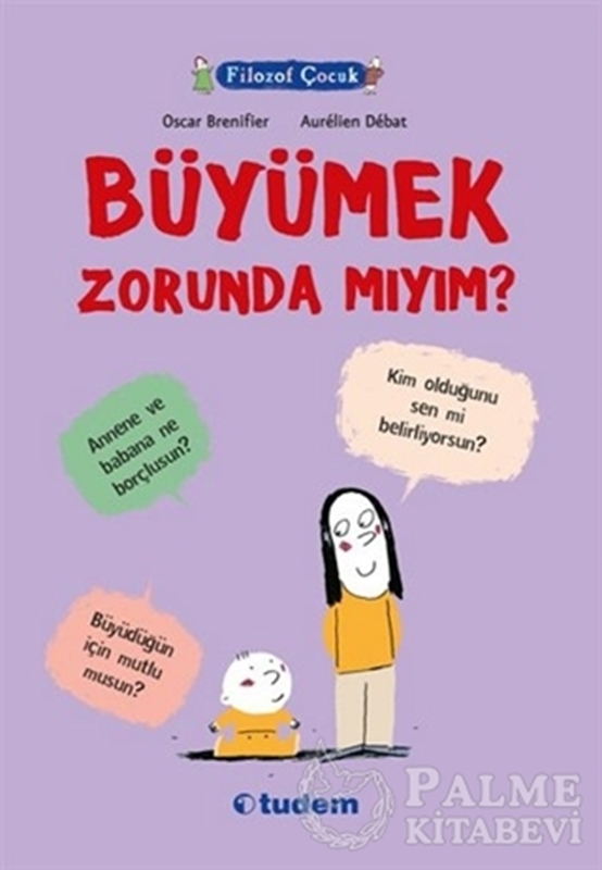 resm Filozof Çocuk : Büyümek Zorunda mıyım?