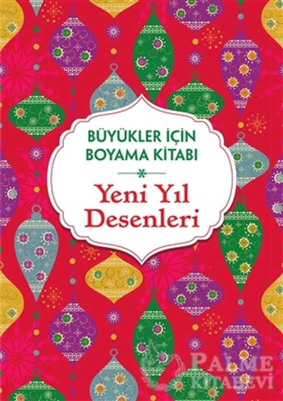 resm Büyükler İçin Boyama Kitabı - Yeni Yıl Desenleri