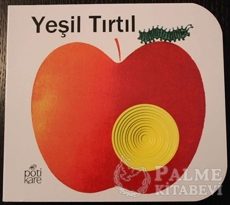 resm Delikli Kitaplar Serisi - Yeşil Tırtıl