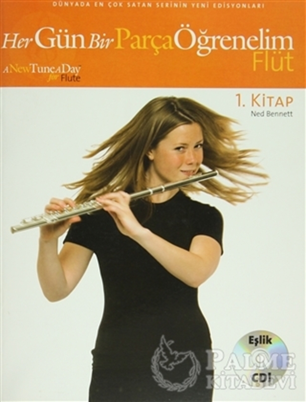 resm Her Gün Bir Parça Öğrenelim - Flüt 1. Kitap