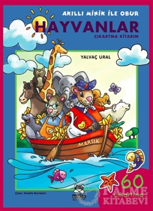 resm Akıllı Minik ile Obur Hayvanlar Çıkartma Kitabım