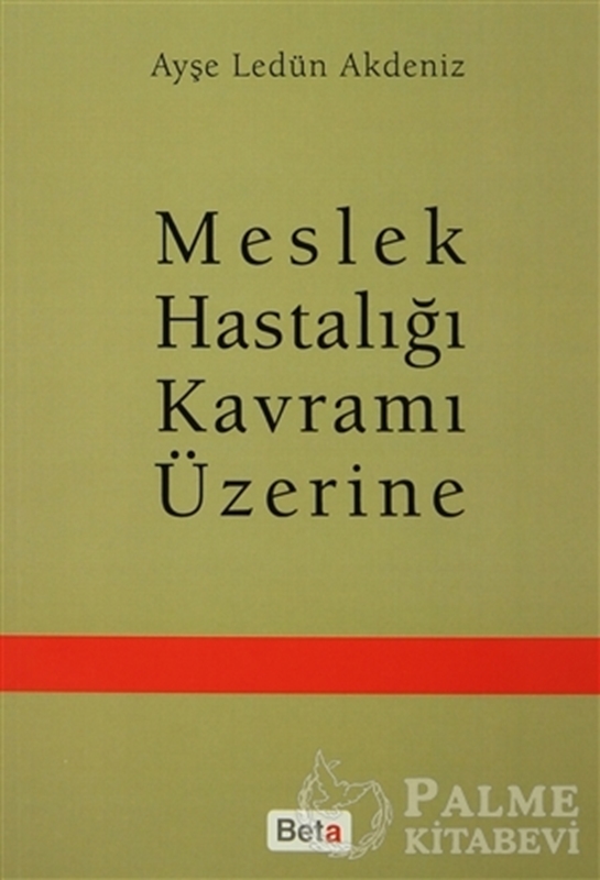 resm Meslek Hastalığı Kavramı Üzerine