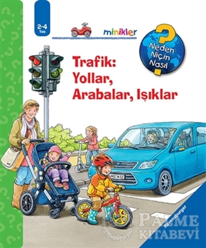 resm Ravensburger Minikler - Trafik Yollar Arabalar Işıklar