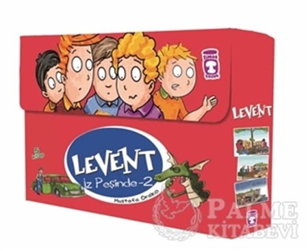 Resim Levent İz Peşinde 2 Set (5 Kitap Takım)