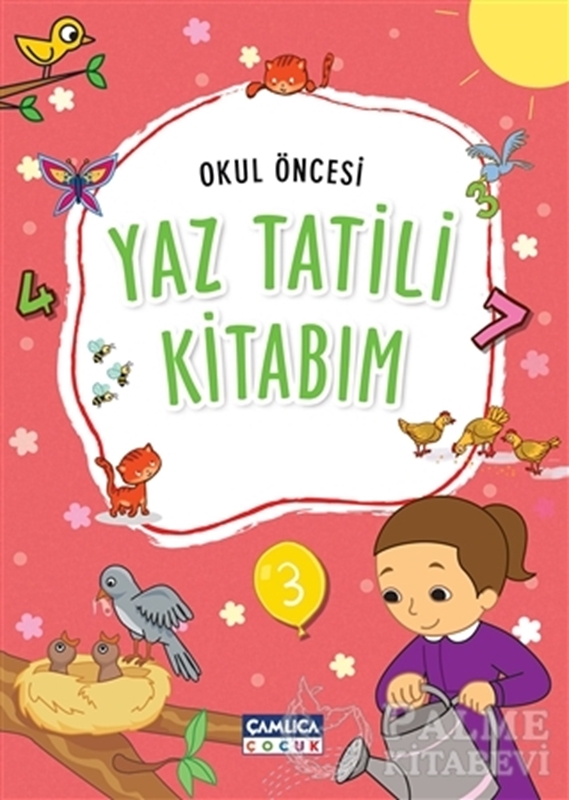 resm Okul Öncesi Yaz Tatili Kitabım