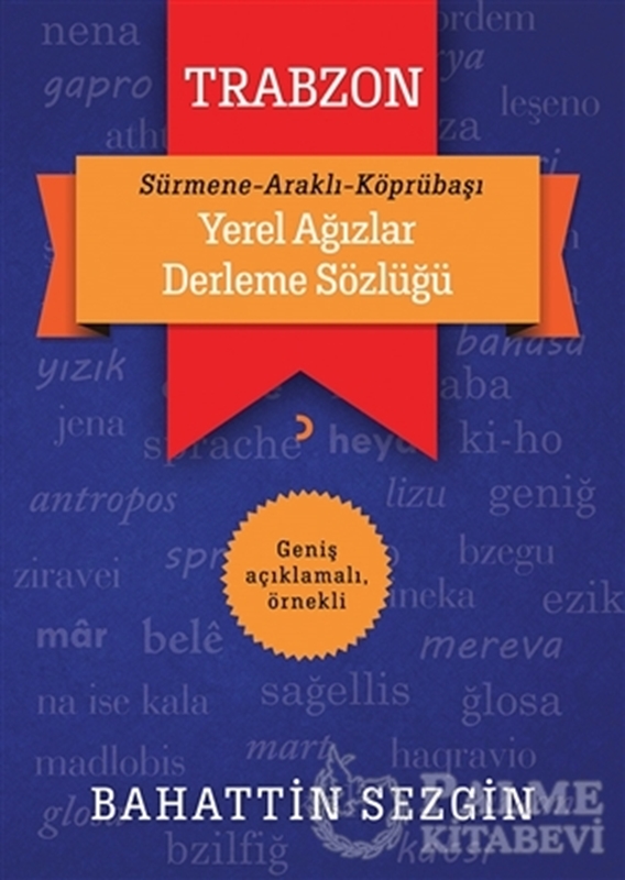 resm Trabzon Yerel Ağızlar Derleme Sözlüğü