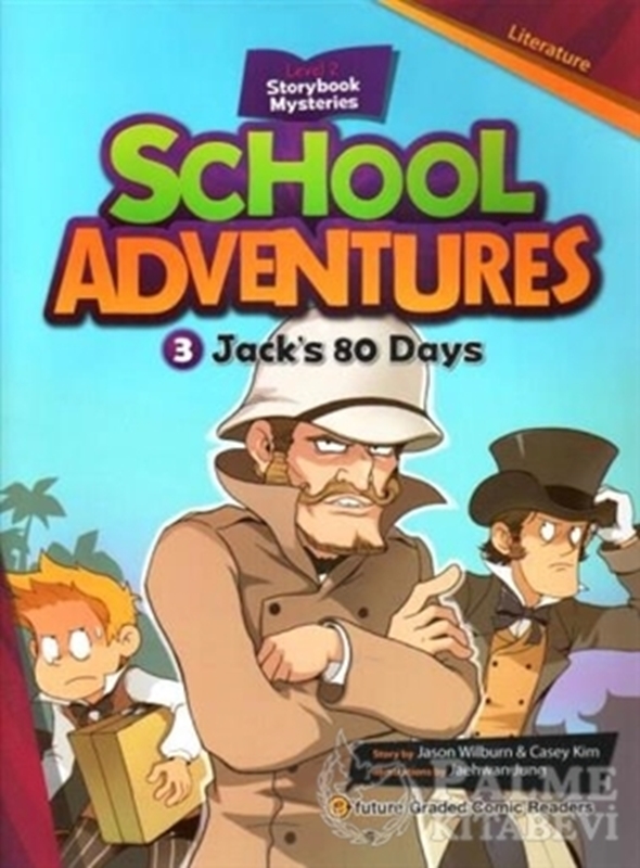 resm Jack’s 80 Days +CD (School Adventures 2)