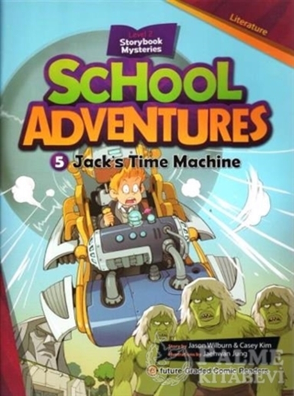 resm Jack’s Time Machine +CD (School Adventures 2)
