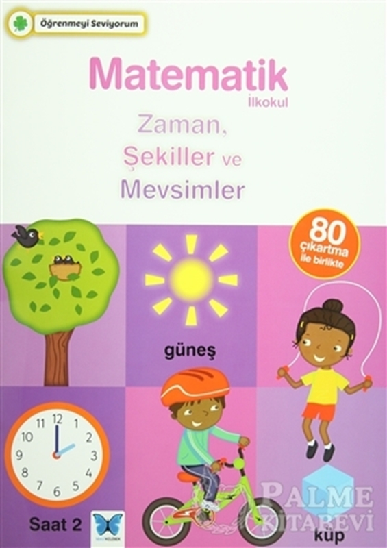 resm Matematik İlkokul Zaman, Şekiller ve Mevsimler