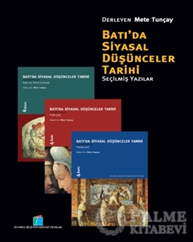 resm Batı'da Siyasal Düşünceler Tarihi (3 Cilt Takım Kutulu)