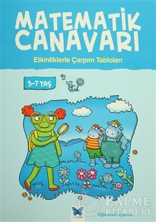 Resim Matematik Canavarı - Etkinliklerle Çarpım Tabloları 5-7 yaş