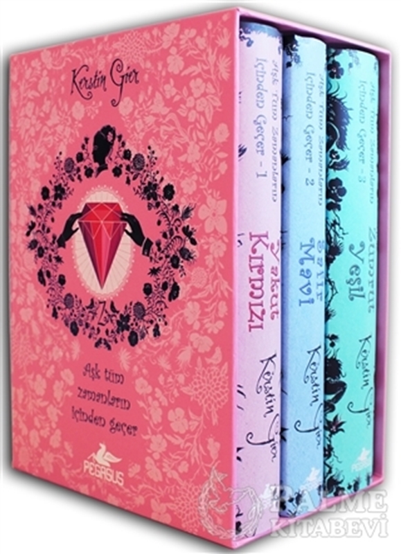 resm Aşk Tüm Zamanların İçinden Geçer Serisi Kutulu Özel Set (3 Kitap)- Ciltli